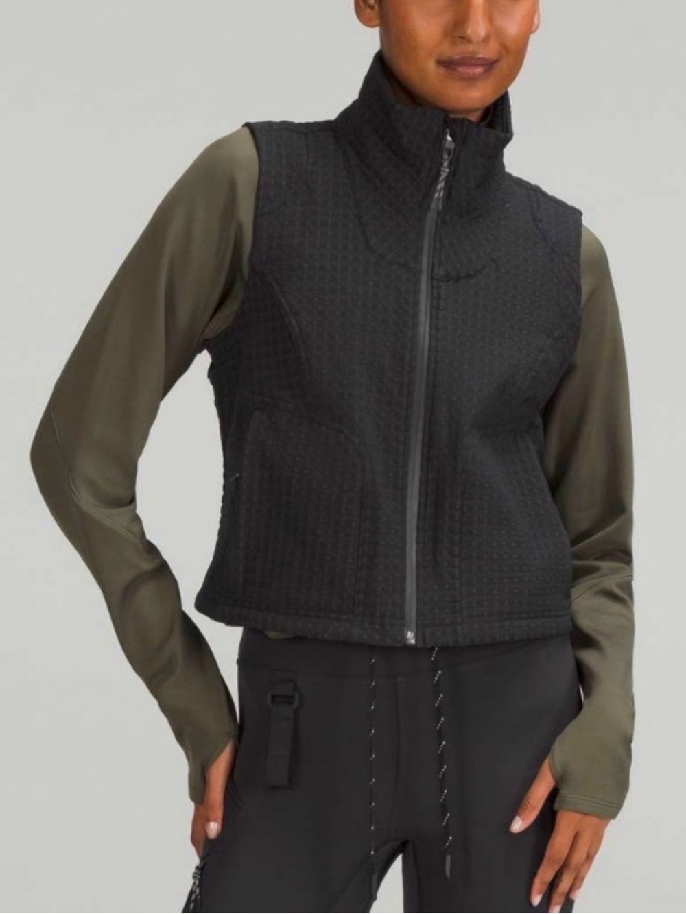 Lululemon Water-Repellent Fleece Hiking Vest